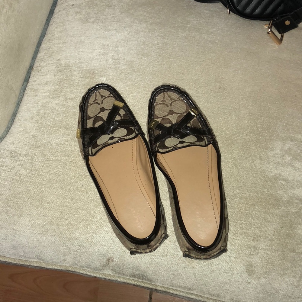 Coach slip ons